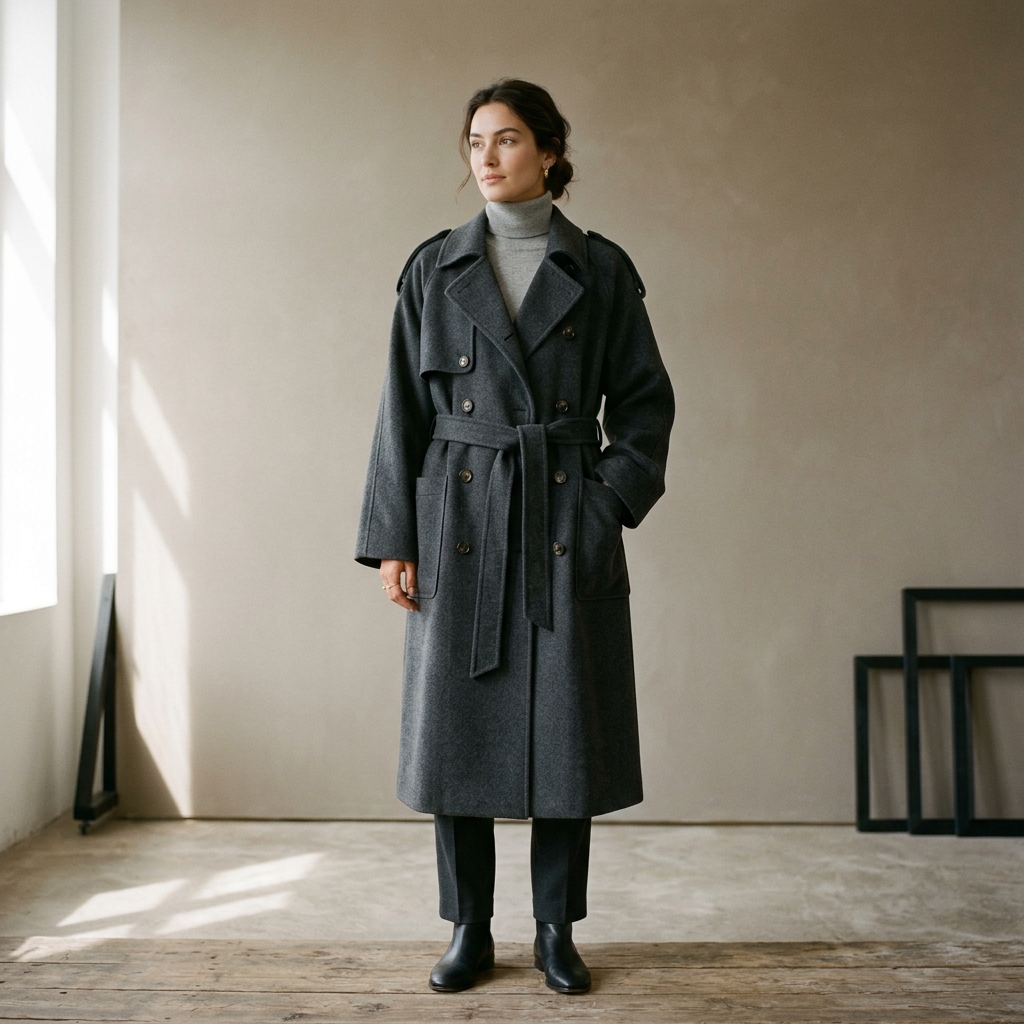 Look 01 - Cashmere Trench