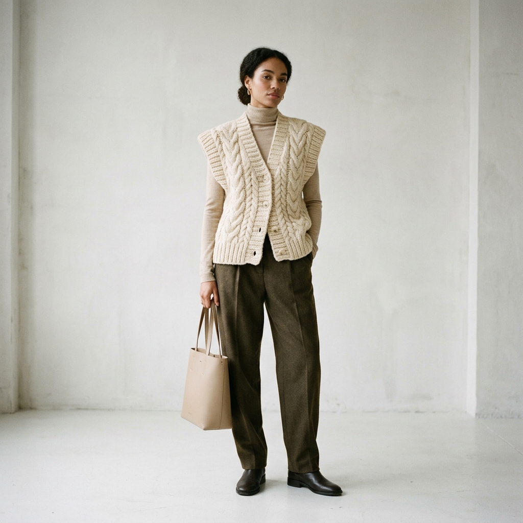 Look 03 - Alpaca Vest